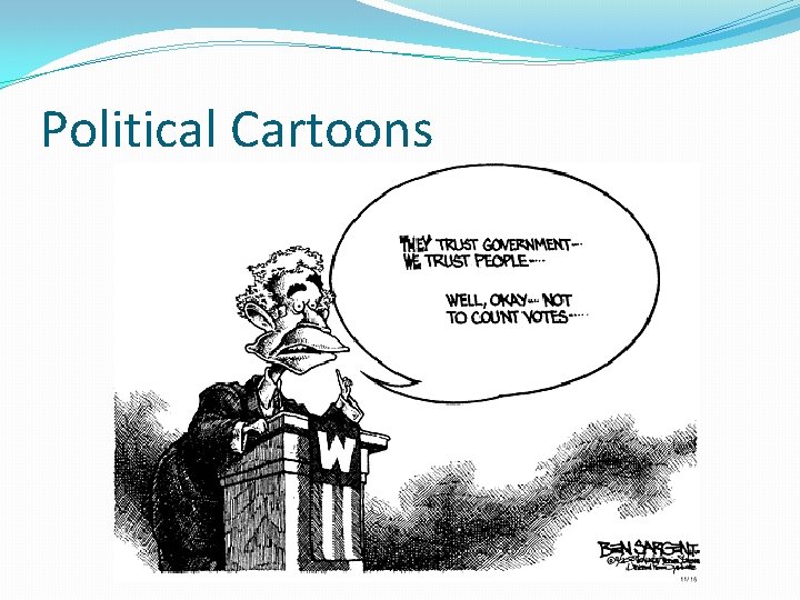 Political Cartoons 