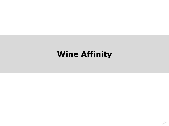 Wine Affinity 27 
