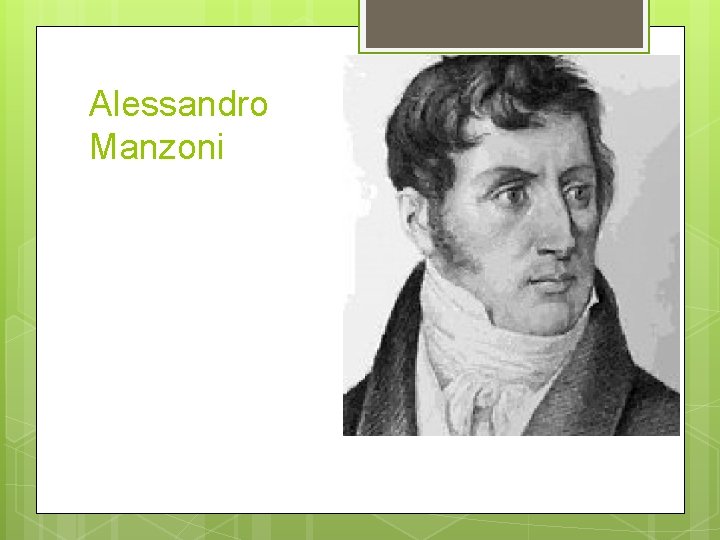 Alessandro Manzoni 