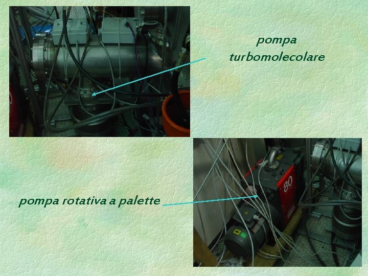 pompa turbomolecolare pompa rotativa a palette pompa turbomolecolare pompa rotativa a palette