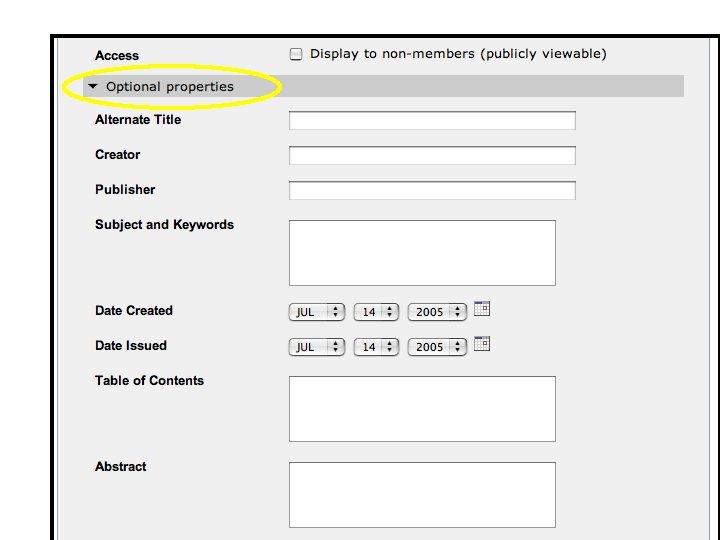 Metadata on all Resources 