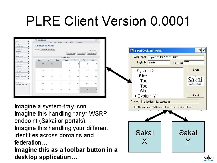 PLRE Client Version 0. 0001 - System X - Site Tool + Site +