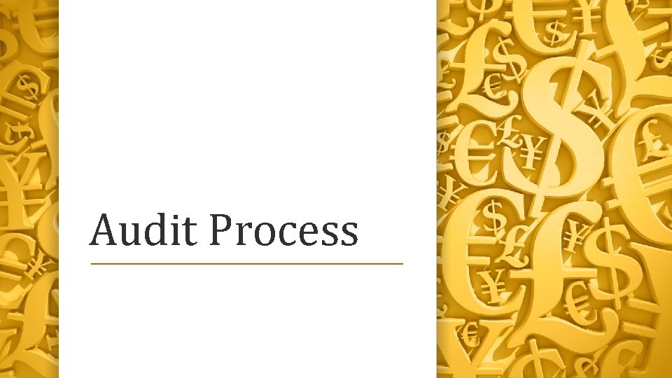 Audit Process 