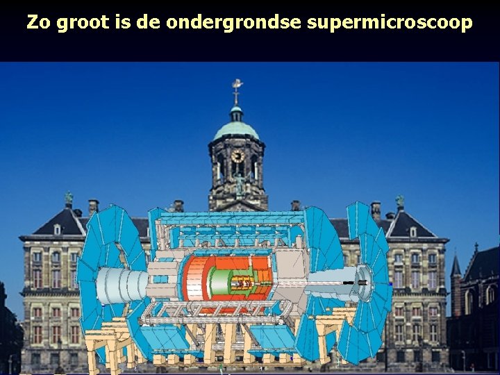 Zo groot is de ondergrondse supermicroscoop 21 cctober, 2006 Waar is de Anti-materie heen?