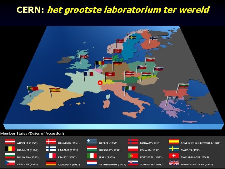 CERN: het grootste laboratorium ter wereld 21 cctober, 2006 Waar is de Anti-materie heen?