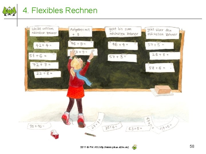 4. Flexibles Rechnen 2011 © PIK AS (http: //www. pikas. dzlm. de) 58 