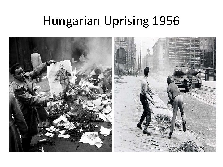 Hungarian Uprising 1956 