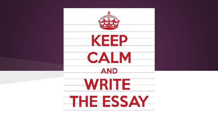 The Essay 