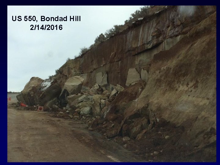 US 550, Bondad Hill 2/14/2016 