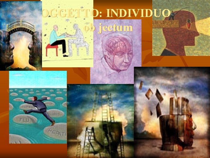 OGGETTO: INDIVIDUO ob jectum OGGETTO: INDIVIDUO ob jectum