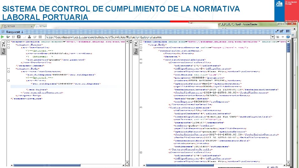 Expone: Paulina Aguilar Demierre SISTEMA DE CONTROL DE CUMPLIMIENTO DE LA NORMATIVA LABORAL PORTUARIA