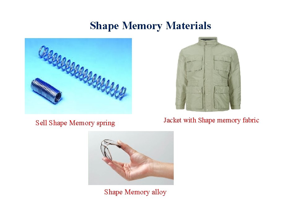 Shape Memory Materials Sell Shape Memory spring Jacket with Shape memory fabric Shape Memory Shape Memory Materials Sell Shape Memory spring Jacket with Shape memory fabric Shape Memory