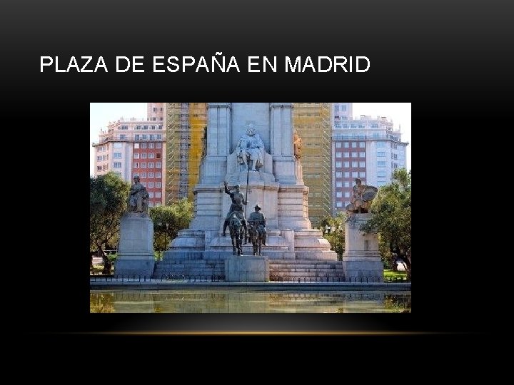 PLAZA DE ESPAÑA EN MADRID 
