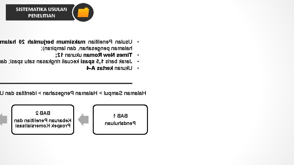 SISTEMATIKA USULAN PENELITIAN alah 02 halmujreb mumiskam naitilene. P nalus. U ; )naripmal nad