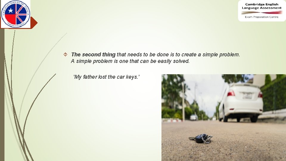 The second thing that needs to be done is to create a simple The second thing that needs to be done is to create a simple