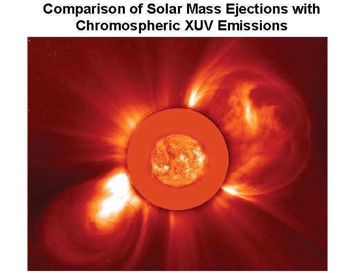 Comparison of Solar Mass Ejections with Chromospheric XUV Emissions 