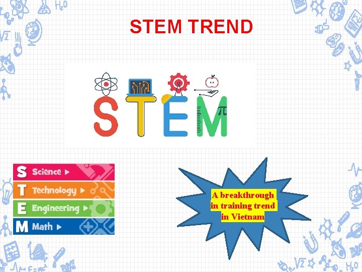 STEM TREND A breakthrough in training trend in Vietnam 
