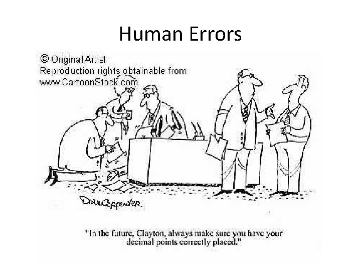 Human Errors 