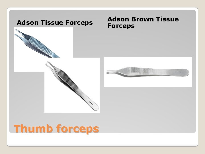 Adson Tissue Forceps Thumb forceps Adson Brown Tissue Forceps 