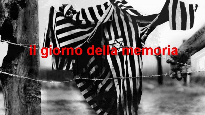 il giorno della memoria 