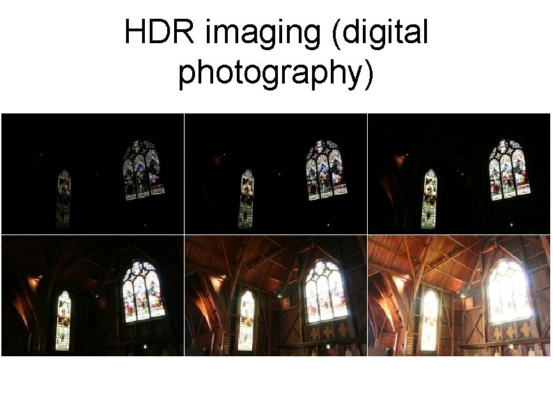 HDR imaging (digital photography) 