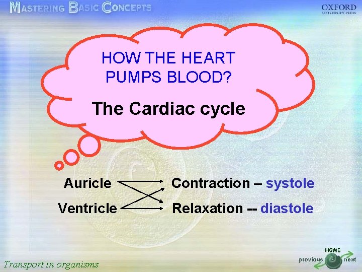 按一下以編輯母片標題樣式 HOW THE HEART • • • PUMPS BLOOD? 按一下以編輯母片文字樣式 第二層The Cardiac cycle 第三層