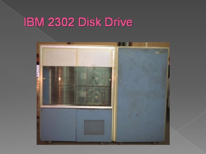 IBM 2302 Disk Drive 