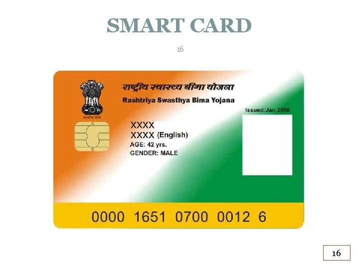 SMART CARD 16 16 