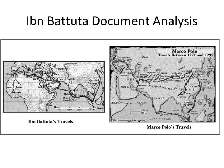 Ibn Battuta Document Analysis 