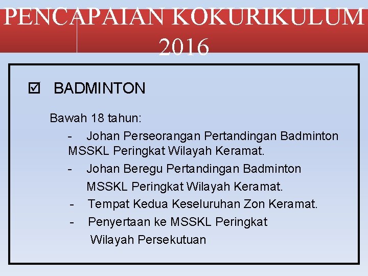 Mesyuarat Agung Pibg Kali Smk Puteri Ampang 2016