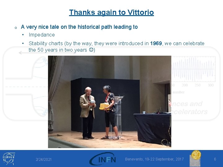 Thanks again to Vittorio o A very nice tale on the historical path leading