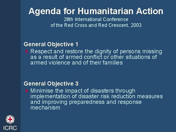 Restoring Family Links strengthening the response of the