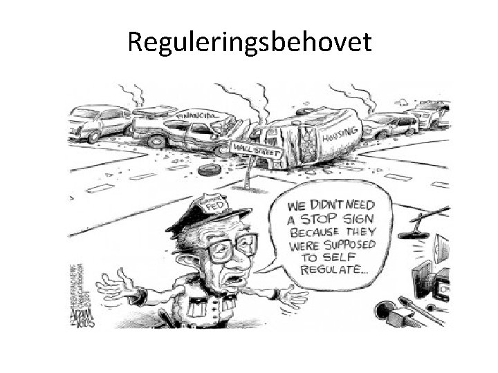 Reguleringsbehovet 