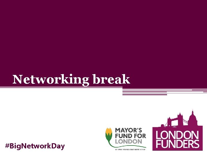 Networking break #Big. Network. Day 
