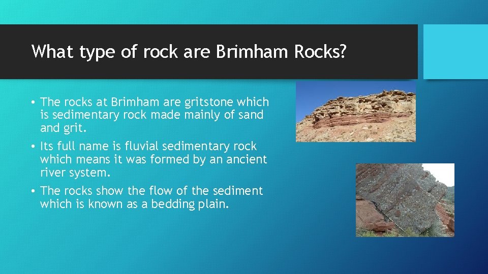 Brihm Rks Brimham Rocks What you need to do This