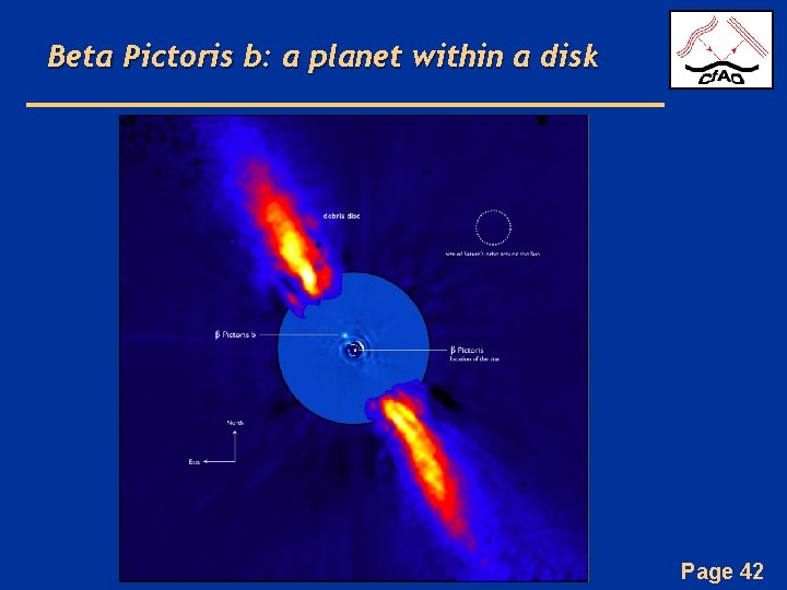 Beta Pictoris b: a planet within a disk Page 42 