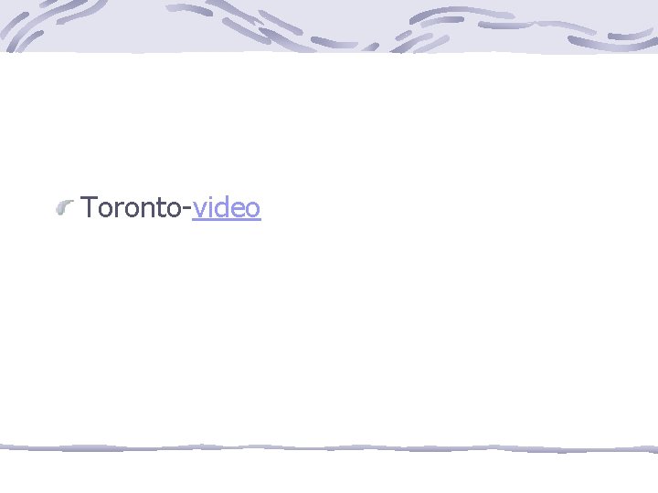 Toronto-video 