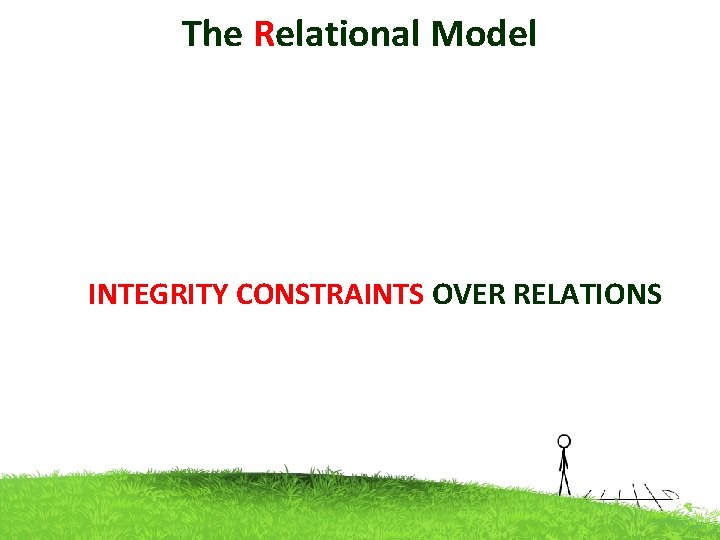 The Relational Model INTEGRITY CONSTRAINTS OVER RELATIONS 