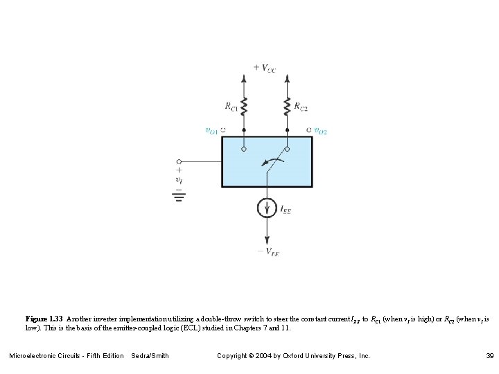 Figure 1. 33 Another inverter implementation utilizing a double-throw switch to steer the constant