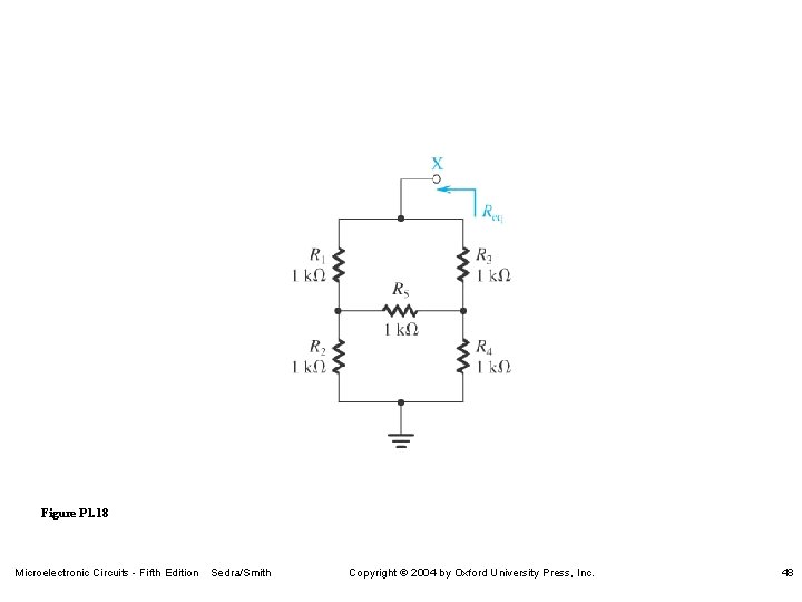 Figure P 1. 18 Microelectronic Circuits - Fifth Edition Sedra/Smith Copyright 2004 by Oxford