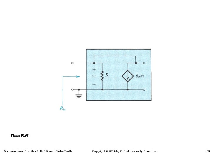Figure P 1. 58 Microelectronic Circuits - Fifth Edition Sedra/Smith Copyright 2004 by Oxford