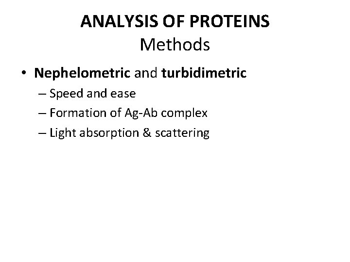 Total Protein Measurement methods Human proteins More than