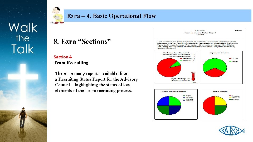 Ezra – 4. Basic Operational Flow 8. Ezra “Sections” Section 4 Team Recruiting There