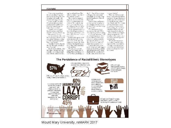 Mount Mary University, re. MARK 2017 