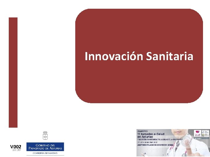 Innovación Sanitaria V 002 10: 39 1 