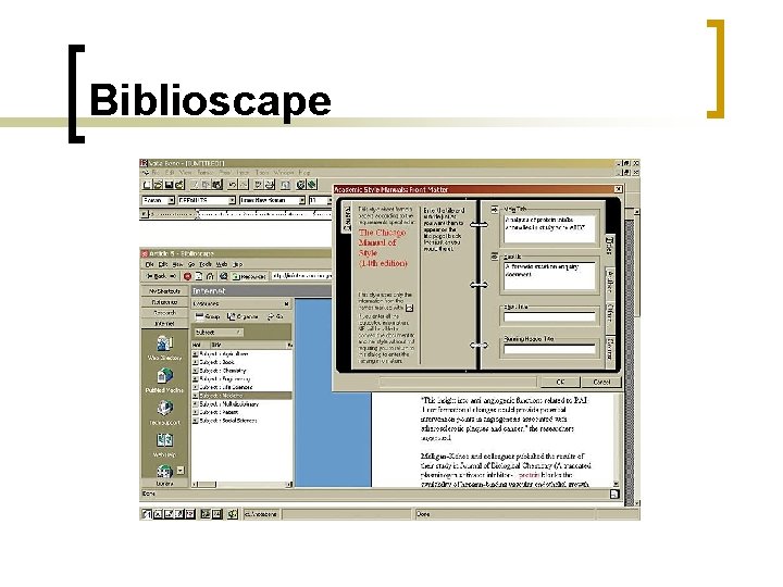 Biblioscape 