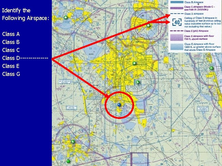 Identify the Following Airspace: Class A Class B Class C Class D-------Class E Class