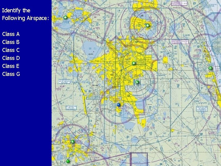 Identify the Following Airspace: Class A Class B Class C Class D Class E