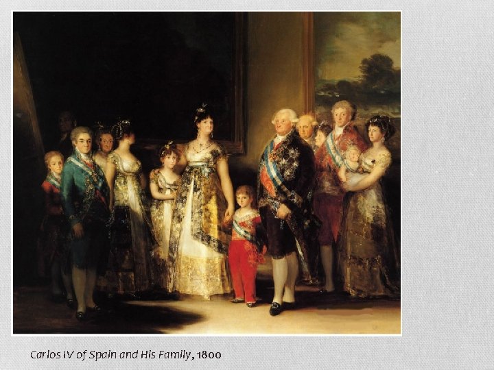 Carlos IV of Spain and His Family, 1800 