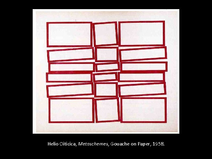 Helio Oiticica, Metaschemes, Gouache on Paper, 1958. 